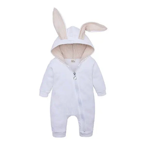 Bunny Romper - White